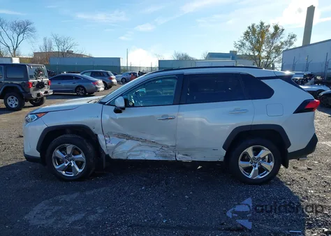 2021 Toyota Rav4 Hybrid Limited from USA, damaged, VIN 4T3D6RFV2MU012577